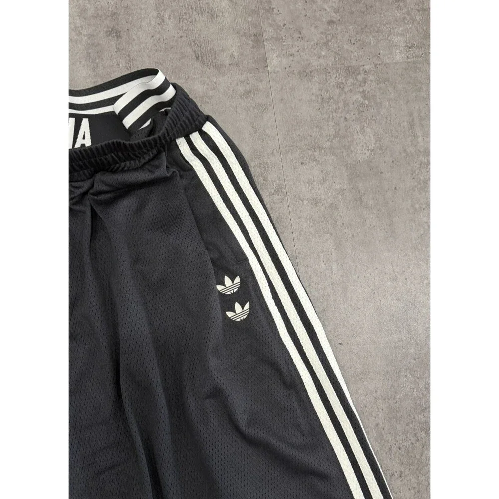 Willy Chavarria x Adidas Oversized LayeredMesh Basketball Shorts Size LRG KR8682
